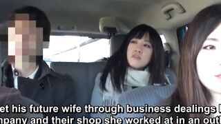 Japanese married lovers first ever swapping experience for hotwife