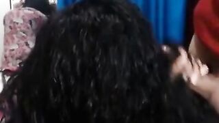 Amateur Webcam Blowjob with Long Hair