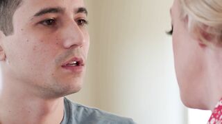 Stepmother insists that stepson fuck her
