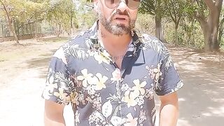 Real vacationers arrange a sex seen