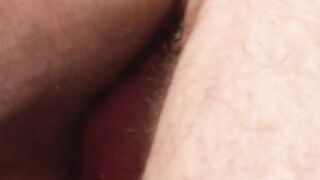 Bushy homosexual man screwed the homosexual rosette