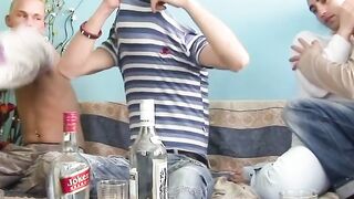 Homosexual group sex with young guys bareback