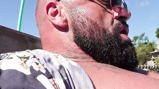 Public dick blowing with dark hair hoe