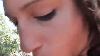 BEACH BOMB Just Married! MINDBLOWING Outdoor Threesome with TEENAGE WET DREAM