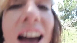BEACH BOMB Just Married! MINDBLOWING Outdoor Threesome with TEENAGE WET DREAM