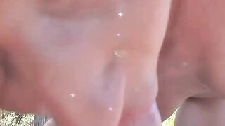 BEACH BOMB Just Married! MINDBLOWING Outdoor Threesome with TEENAGE WET DREAM