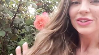 Big tits brunette MILF hot masturbation