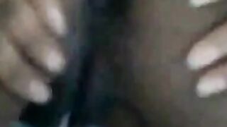 Ebony's Sticky Webcam Orgasm