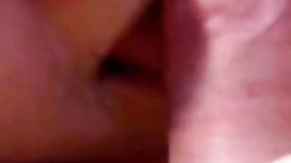 Close-Up Amateur Blowjob with a Big Cock