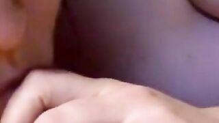 Close-Up Amateur Blowjob with a Big Cock