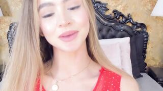 Pretty Blonde Fucks Her Tight Pink Pussy