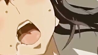 Sexy busty babe getting creampie