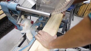 DIY Bed Part one-one Cutting Bed Frame Planks