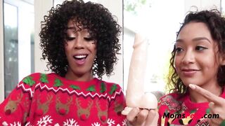 Black Stepmom And Step Daughter love 1 Penis- Misty Stone, Sarah