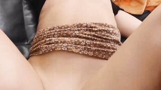 Blonde teen Krissy Knight is so wet from having a fat dick inside her