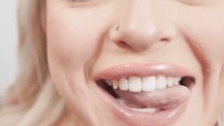 Big ass blonde Alexis Kay is so wet from riding a massive cock