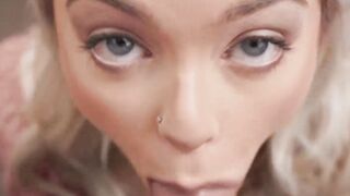 Big ass blonde Alexis Kay is so wet from riding a massive cock