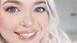 Big ass blonde Alexis Kay is so wet from riding a massive cock
