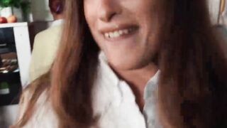 Naughty Scarlett Page fucked publicly while filming a cooking show