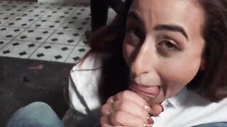 Naughty Scarlett Page fucked publicly while filming a cooking show