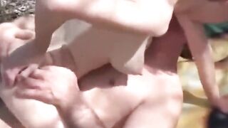 Stieftochter heimlich im Wald gefickt