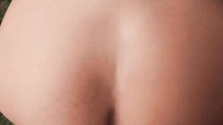 Busty blonde Ellie Tay is fucked in a public POV situation nearly getting caught