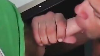 Cum Tribute: Blowjob by Amateur Man
