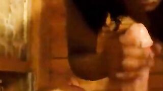 Amateur Interracial Blowjob and Facial
