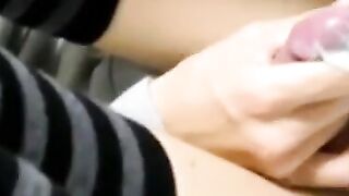Asian Crossdresser Plays with Sex Toy Solo
