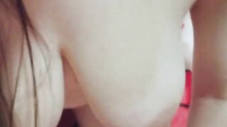 Big-Tit Latina Teen Gives POV Blowjob & Handjob 2