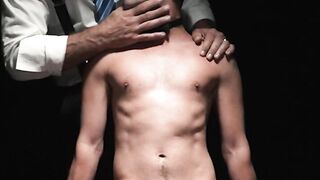 New slave boy Lane Colten fucked by Master Adam Snow