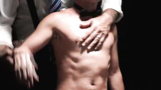 New slave boy Lane Colten fucked by Master Adam Snow