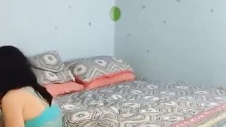 Nachbarin zum Ficken im Zimmer getroffen