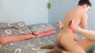 Nachbarin zum Ficken im Zimmer getroffen