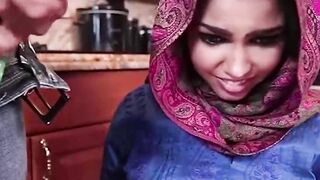 Foreign exchange student Ada Sanchez is really good at sucking my fat cock