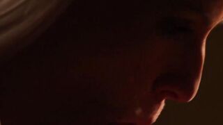 Sensual big tits bombshell rides big cock cowgirl style hard