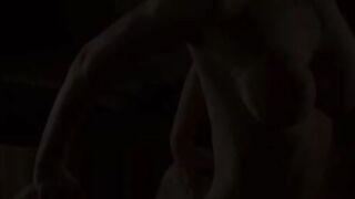 Sensual big tits bombshell rides big cock cowgirl style hard