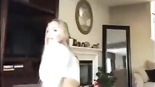 Blonde Brazilian Girl Cheats on Cuckold Husband