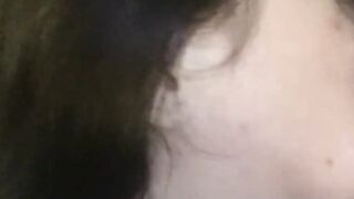 Cum-Drooling Amateur Babe's POV Creampie