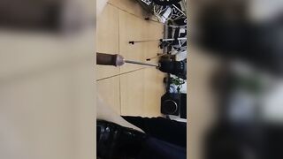 un tip brunet  e ejaguleaja sperma cu bor masina lui moisa a boy says to Moise Robert
