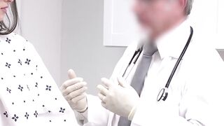 At a yearly exam Maddy May is seduced by her perverted older doctor