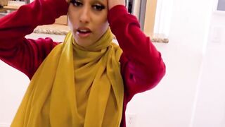 Hijab babe Kira Perez is seduced by her personal trainer into the best fucking of her