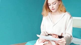 Stupid Student Didn't Read the Lease and Paid With Her Pussy