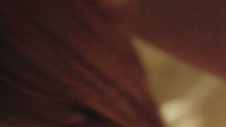 Pornstar Penny Pax receives cum on her melons after fucking