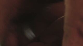 Pornstar Penny Pax receives cum on her melons after fucking