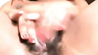 Ebony Fingering and Cumming on Webcam