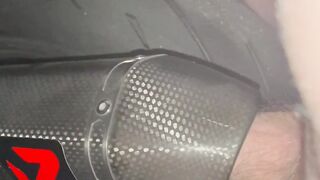 am gasit o motorcycleta parcata si am dețis sa fac un mic sex cu toba de evacorie am