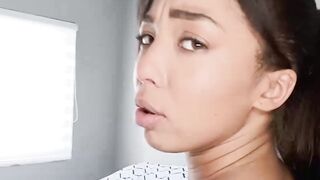 Tanned Latina teen Malina Melendez moans from Victor Rays fat dick