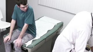 Gorgeous Dakota Lovell gets his ass an personal injection from horny doctor Chris Dam