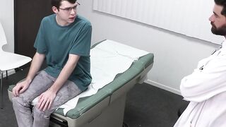 Gorgeous Dakota Lovell gets his ass an personal injection from horny doctor Chris Dam